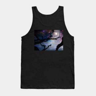 Black leafless tree branches Tank Top